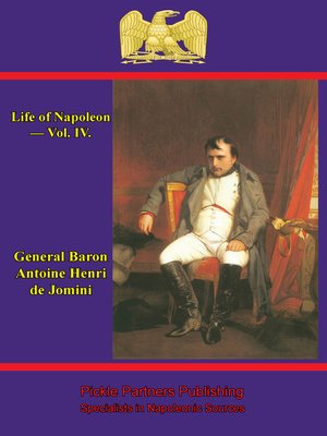 cover image of Life of Napoleon, Volume 4